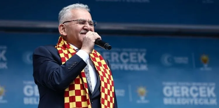 BAŞKAN BÜYÜKKILIÇ’TAN “BÜYÜK KAYSERİ MİTİNGİ” TEŞEKKÜRÜ