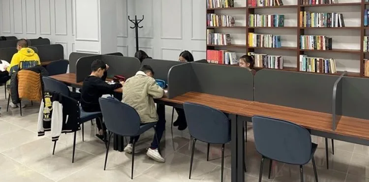 BÜYÜKŞEHİR’İN 13’ÜNCÜ KÜTÜPHANESİ, HİZMET VERMEYE BAŞLADI