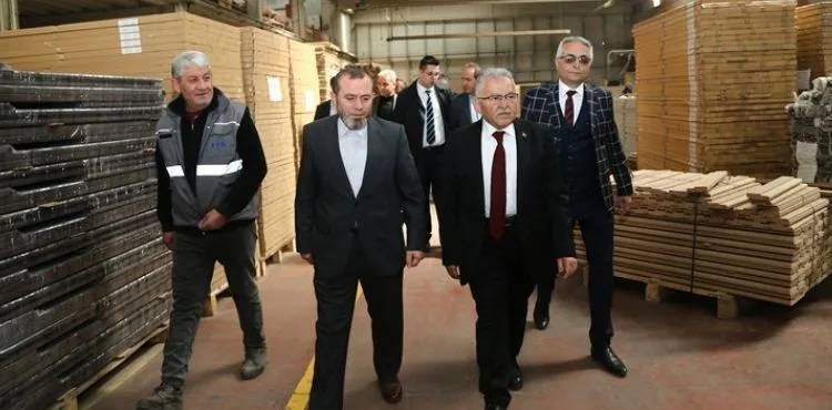 BAŞKAN BÜYÜKKILIÇ, SANAYİCİNİN VE YATIRIMCININ DAİMA YANINDA