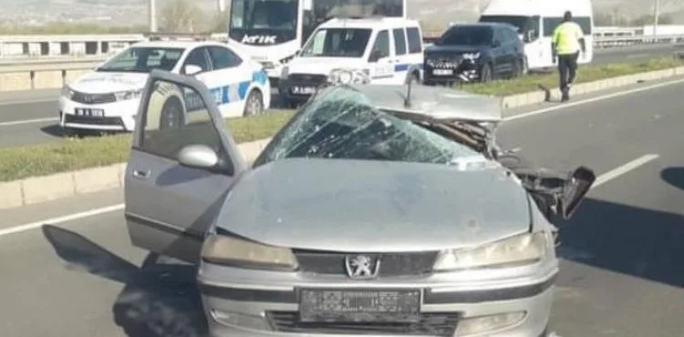 Feci kazada 1 kişi yaralandı