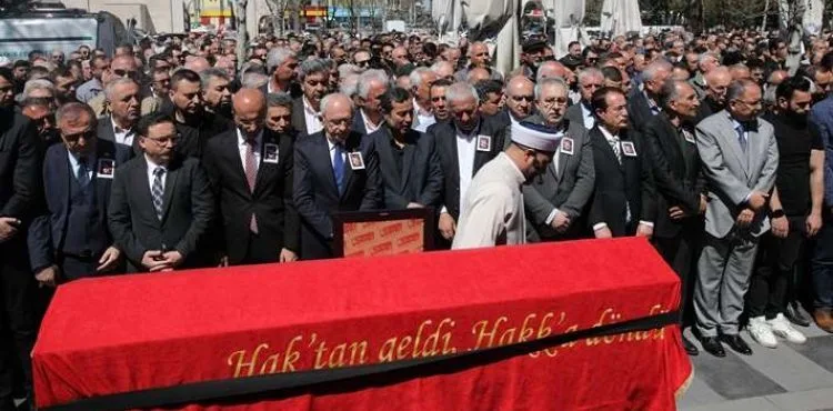 CHP İl Başkanı Feyzullah Keskin’in oğlu Hüseyin Keskin için cenaze töreni düzenlendi