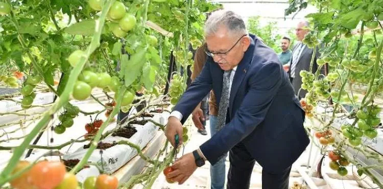 Büyükkılıç, Tarıma Dayalı Sera İhtisas Osb Yapılacak Alanda İncelemelerde Bulundu