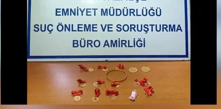 Ziynet eşyası hırsızlığı şüphelisi yakalandı