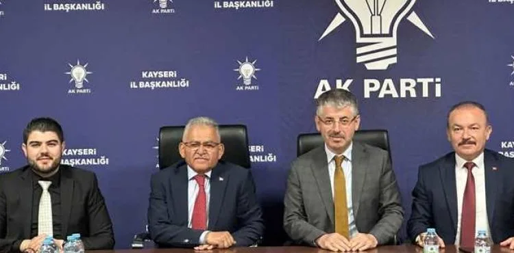 BAŞKAN BÜYÜKKILIÇ, CUMHURBAŞKANI ERDOĞAN İLE BAYRAMLAŞTI
