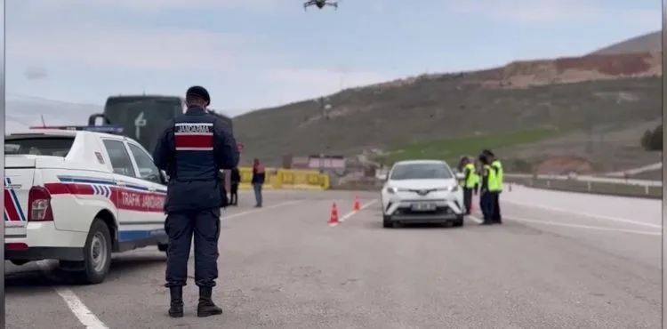 Trafik jandarmasından Ramazan Bayramında sıkı denetimler