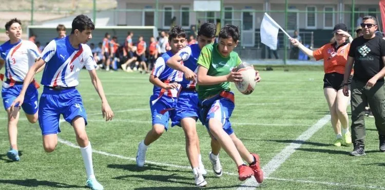 Kayseri Ragbi Yıldızlar Grup Birinciliği’ne ev sahipliği yapıyor