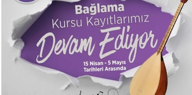 TALAS MUSİKİ CEMİYETİ’NDE BAĞLAMA KURSU