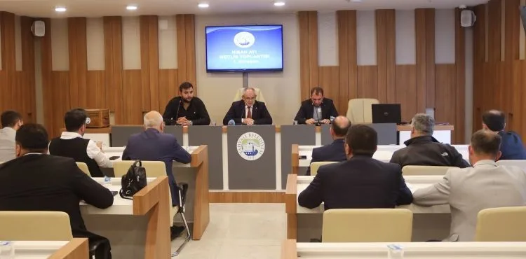 YAHYALI BELEDİYE MECLİSİ YENİ DÖNEMİN İLK TOPLANTISINI YAPTI