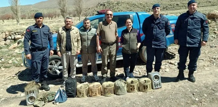 Yasadışı keklik avına suçüstü yakalama