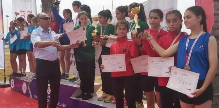 Kayseri Atletizm İl Karması Türkiye Dördüncüsü oldu