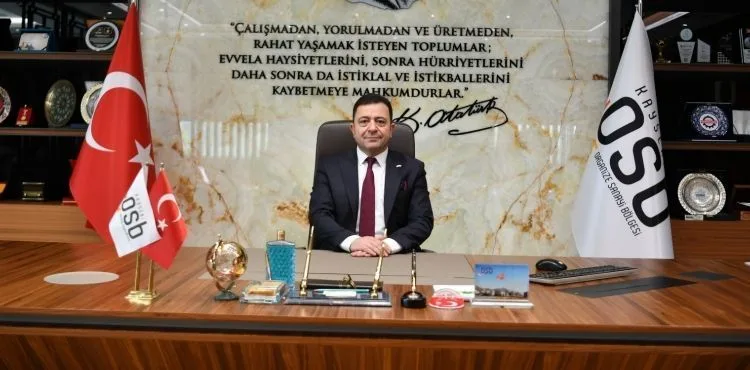 Yalçın: Kayseri’nin 4 Milyar Dolarlık İhracat Hedefine Ulaşması Zor Görünmemektedir