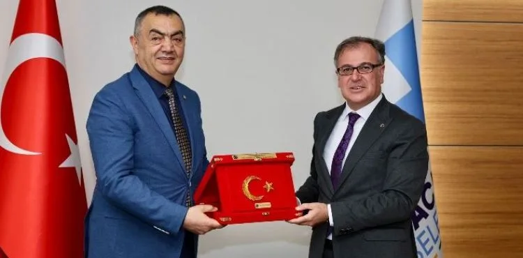 KAYSO HEYETİNDEN ÖZDOĞAN’A ‘HAYIRLI OLSUN’ ZİYARETİ