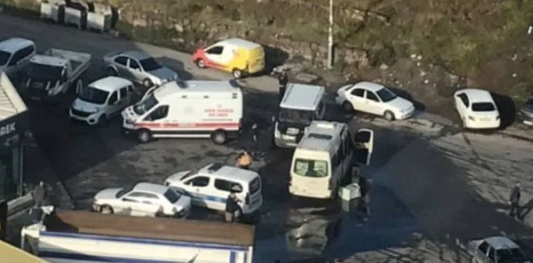 Altı aracın karıştığı kazada 6 kişi yaralandı