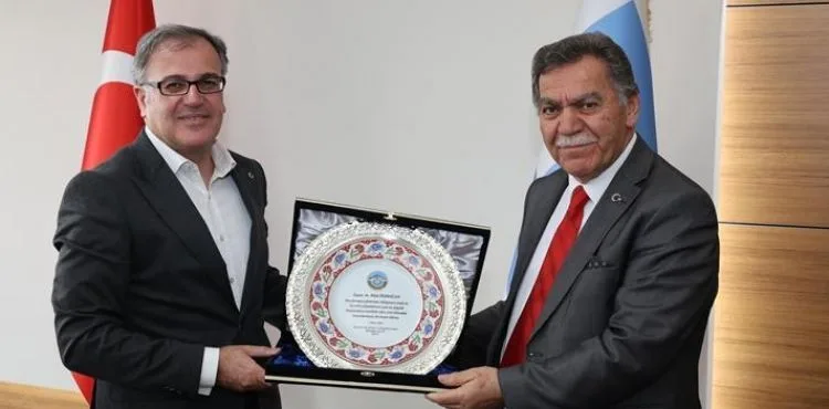 ESNAF ODALARINDAN ÖZDOĞAN’A HAYIRLI OLSUN ZİYARETİ