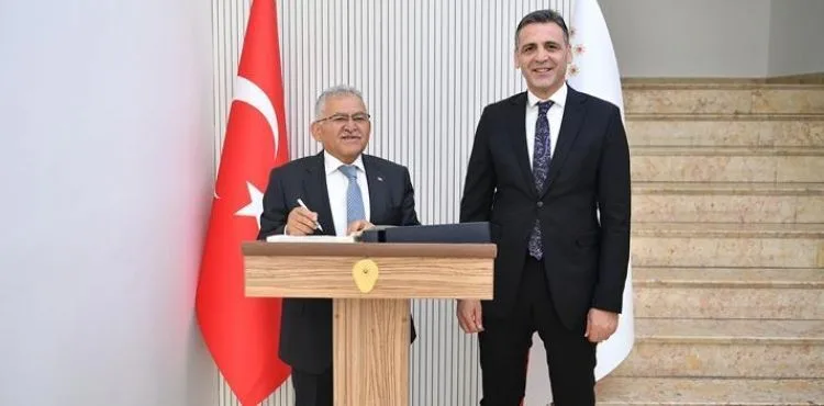 BAŞKAN BÜYÜKKILIÇ’TAN İL EMNİYET MÜDÜRÜ AYDIN’A “HAYIRLI OLSUN” ZİYARETİ