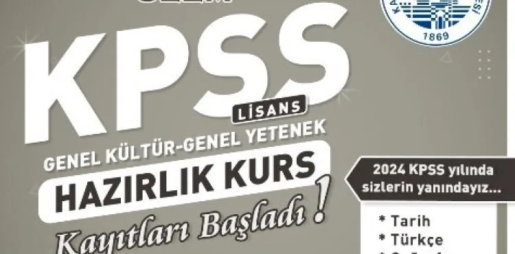 BÜYÜKŞEHİR KAYMEK UZEM’DE KPSS KURS KAYITLARI BAŞLADI