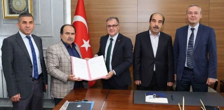 HACILAR BELEDİYESİ’NDE SDS İMZALARI ATILDI