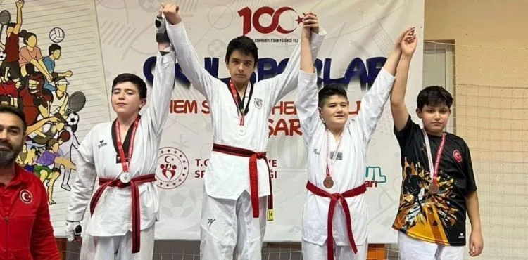 Erva Emniyet Spor Kulübünden 6 madalya