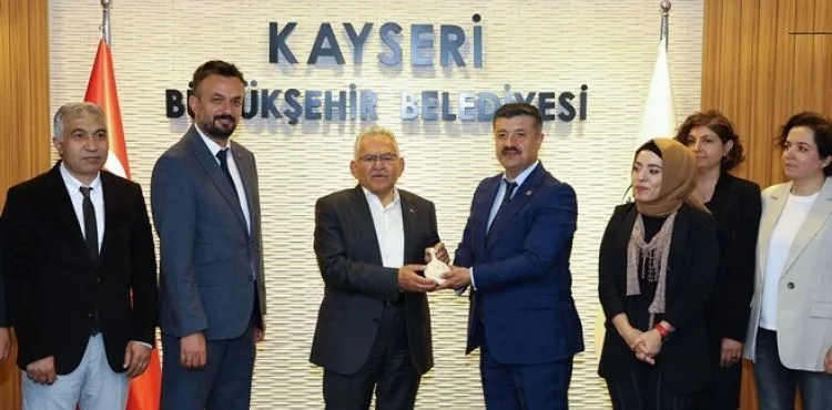 BAŞKAN BÜYÜKKILIÇ’A “MÜZELER HAFTASI” ZİYARETİ