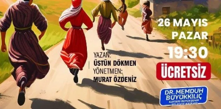 BÜYÜKŞEHİR SANAT AKADEMİSİ’NDEN "KOMŞU KÖYÜN DELİSİ" ADLI TİYATRO OYUNU
