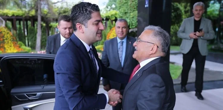 MHP GENEL BAŞKAN YARDIMCISI ÖZDEMİR’DEN BAŞKAN BÜYÜKKILIÇ’A ZİYARET