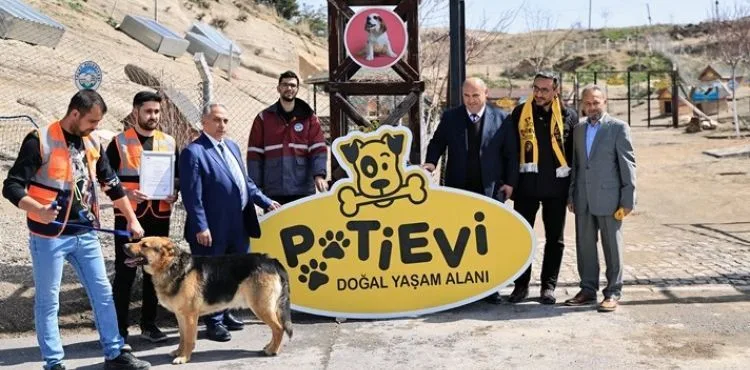 TALAS’TA TÜRKİYE’YE ÖRNEK PATİ EVİ