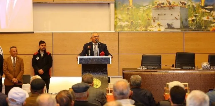 BÜYÜKŞEHİR’DEN 6 MİLYON 270 BİN TL’LİK ARILI KOVAN DAĞITIM TÖRENİ