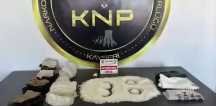 Kente uyuşturucu madde sokmak isteyen şüpheli yakalandı