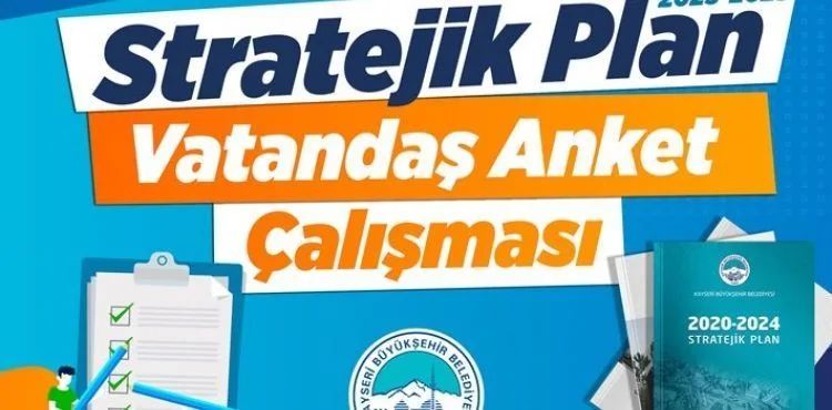 BÜYÜKŞEHİR’DEN ‘ŞEFFAF’ ATILIM: “5 YILLIK STRATEJİK PLAN İÇİN VATANDAŞ ANKETİ”