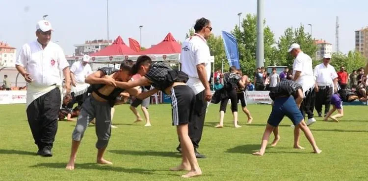 Minik güreşçiler Türkiye Şampiyonası il seçmelerinde mücadele edecek