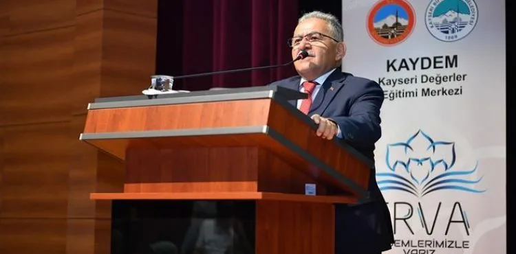 BAŞKAN BÜYÜKKILIÇ, VALİ ÇİÇEK İLE ERVA YILSONU PROGRAMI’NA KATILDI