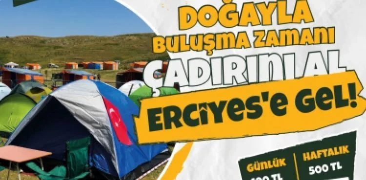 BÜYÜKŞEHİR’İN ERCİYES KAYAK MERKEZİ’NDE DOĞAYLA BULUŞMA ZAMANI