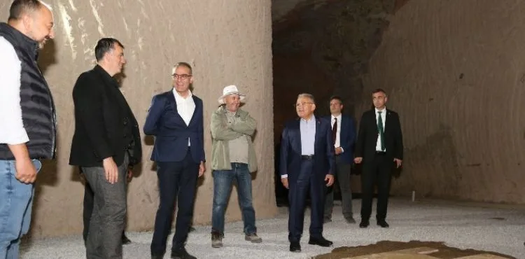 BAŞKAN BÜYÜKKILIÇ: “13 MİLYON TL’LİK KAYADAN OYMA KÜLTEPE MÜZESİ’NDE SONA GELİNDİ”