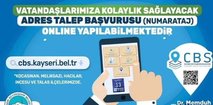 BÜYÜKŞEHİR’İN ADRES TALEP BAŞVURULARI “ÇEVRİMİÇİ” YAPILIYOR