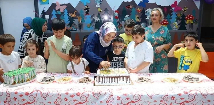 BÜYÜKŞEHİR’İN ENGELSİZ ÇOCUK EVİNDE DOĞUM GÜNÜ ETKİNLİĞİ