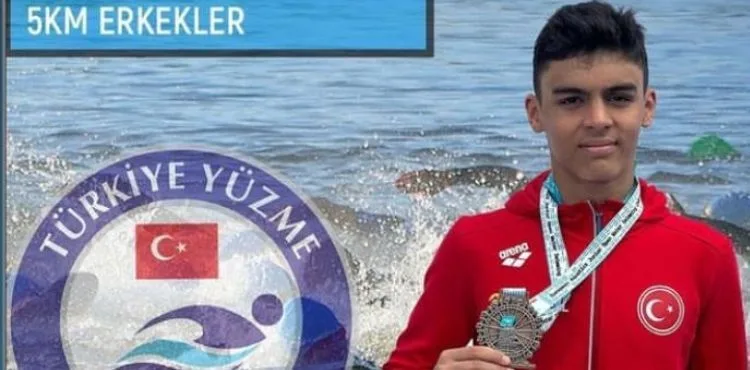 Avrupa Açık Su Yarışları’nda ilk madalya geldi