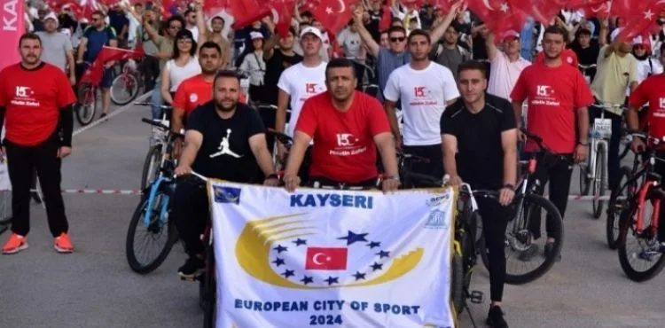 BÜYÜKŞEHİR’İN ‘MİLLETİN ZAFERİ’ BİSİKLET TURUNA YOĞUN İLGİ