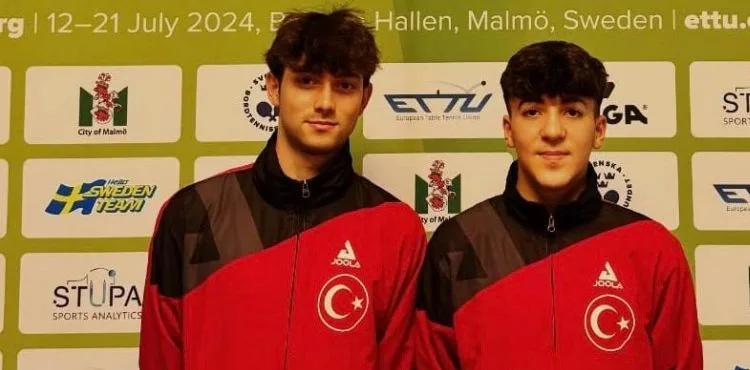 Kocasinan Belediyesi SK masa tenisi sporcuları Avrupa Şampiyonası’nda
