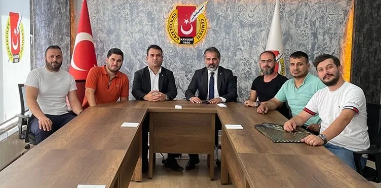 Kayseri'deki bina yöneticilerinden KGC'ye ziyaret