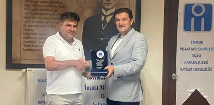 İNŞAAT MÜHENDİSLERİ ODASI KAYSERİ TEMSİLCİLİĞİ ATAMASI
