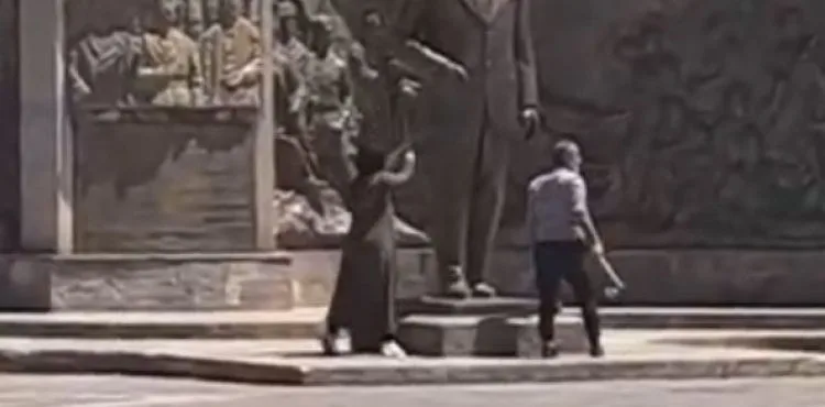 Atatürk Anıtı'na yeğeni ile saldıran Y.K.: Atatürk ile bir derdim yok