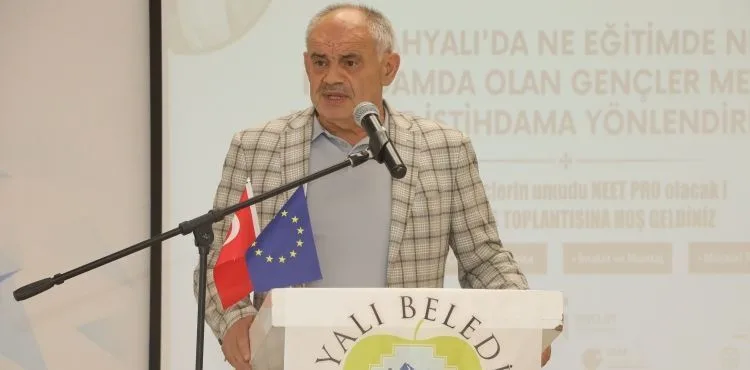 “Yahyalı’da Ne Eğitimde Ne İstihdamda Olan Gençler Mesleki Eğitimle İstihdama Yönlendiriliyor” AB Projesinin yemekli kapanış toplantısı yapıldı.