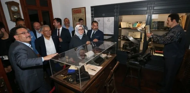 BAŞKAN BÜYÜKKILIÇ: “BASIN MÜZESİ, ZİYARETÇİLERİNİ BEKLİYOR”