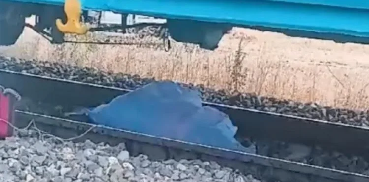 Tren kazasında 1 işçi hayatını kaybetti