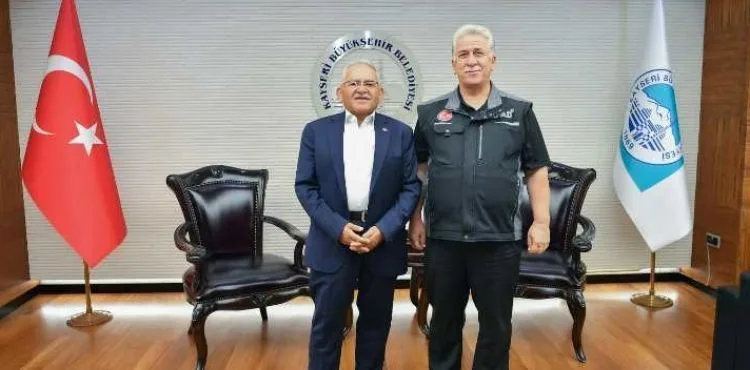 BAŞKAN BÜYÜKKILIÇ’A AFAD İL MÜDÜRÜ ATSIZ’DAN VEDA ZİYARETİ