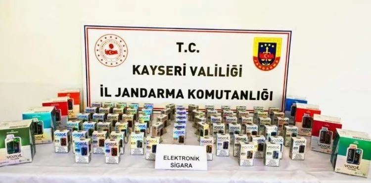 Sigara kaçakçılığı yapan şahıs yakalandı