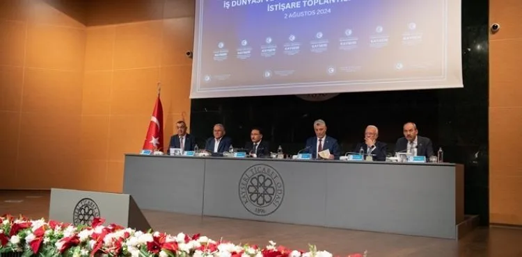 BÜYÜKKILIÇ, “KAYSERİ HEP YÜK ÇEKMEYE ÇALIŞAN, YERLİ VE MİLLİ BİR ANLAYIŞIN SAHİBİ ŞEHİRDİR”