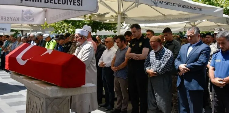 Polis memuru Ramazan Havuz için cenaze töreni düzenlendi