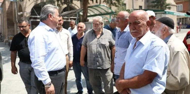 BAŞKAN PALANCIOĞLU’NDAN BÜYÜKBÜRÜNGÜZ’E TEKNİK GEZİ
