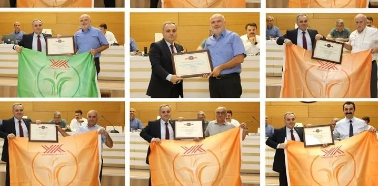ERÜ Rektörü Prof. Dr. Fatih Altun, “Engelsiz Üniversite Ödülleri”ni Fakülte Dekanlarına Takdim Etti